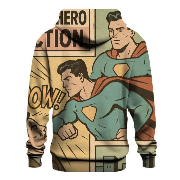 Faded Comic Strip Poster designer hoodies