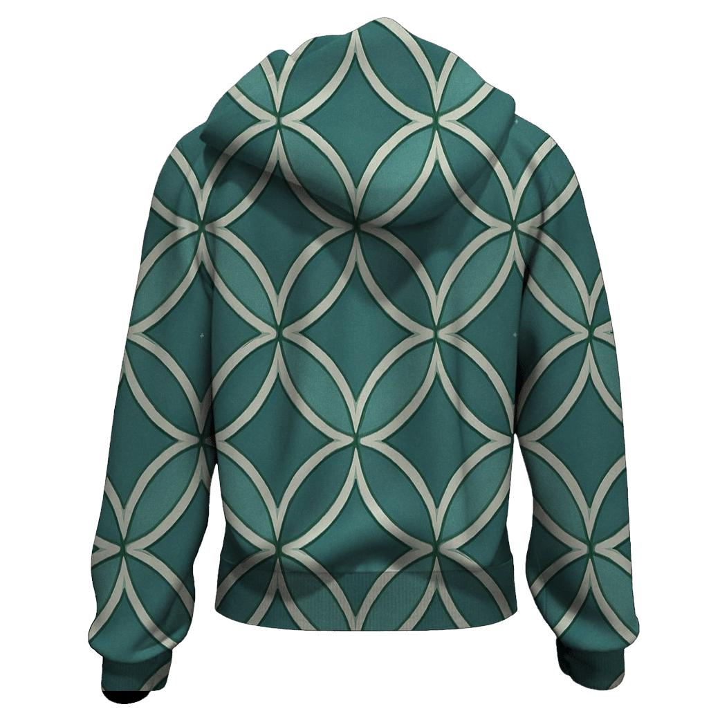 Gravitational Lens Arcs embroidered hoodies