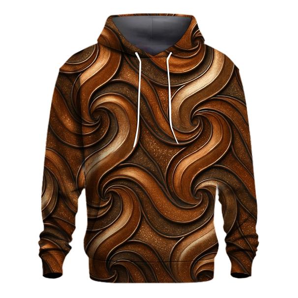 Copper Ripple Lattice hoodie styles