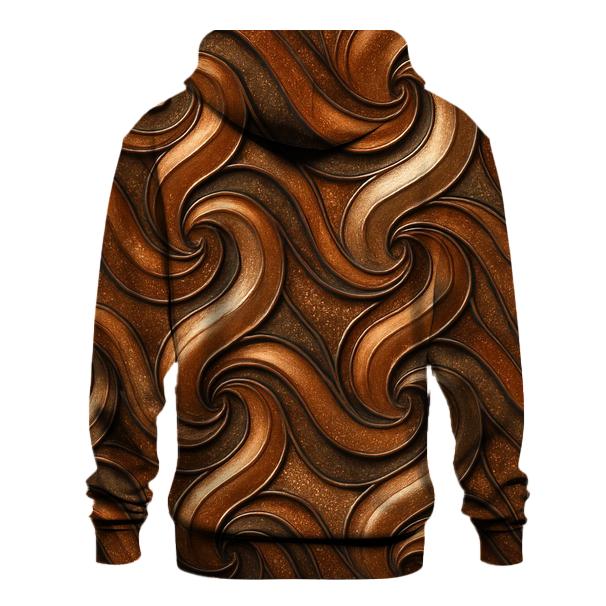 Copper Ripple Lattice hoodie styles