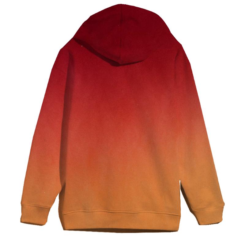 Overdyed Sunset Ombre hoodie designs