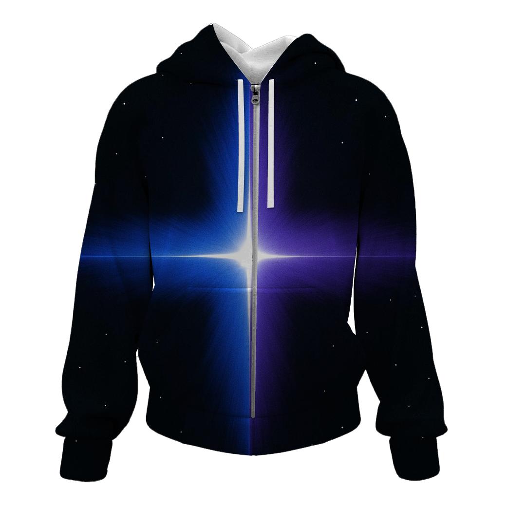Pulsar Beam Cross hoodies fashion