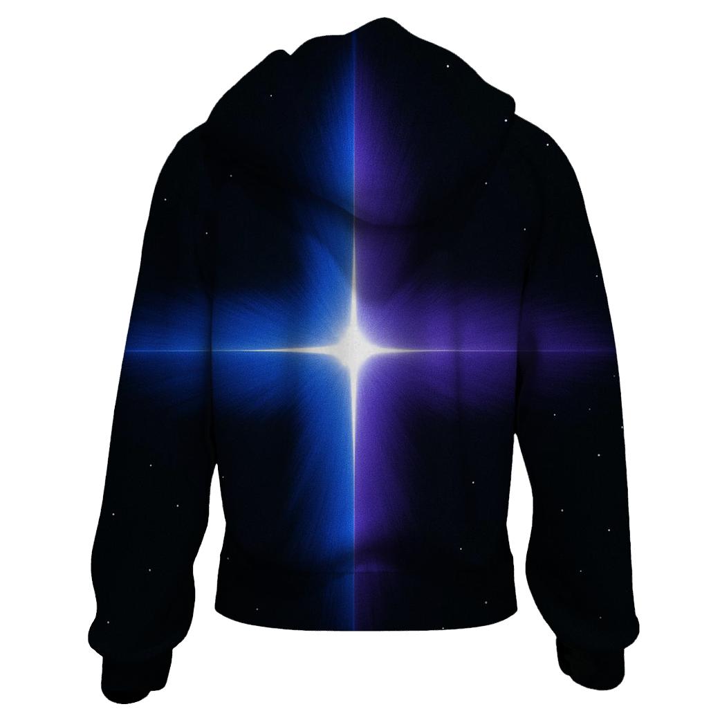 Pulsar Beam Cross hoodies fashion