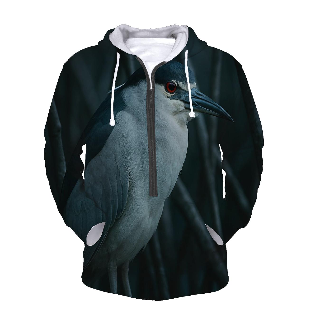 Mangrove Night Heron Stakeout premium hoodies