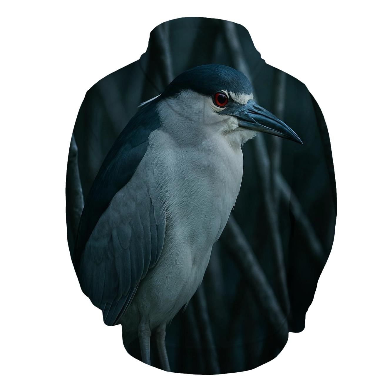 Mangrove Night Heron Stakeout premium hoodies
