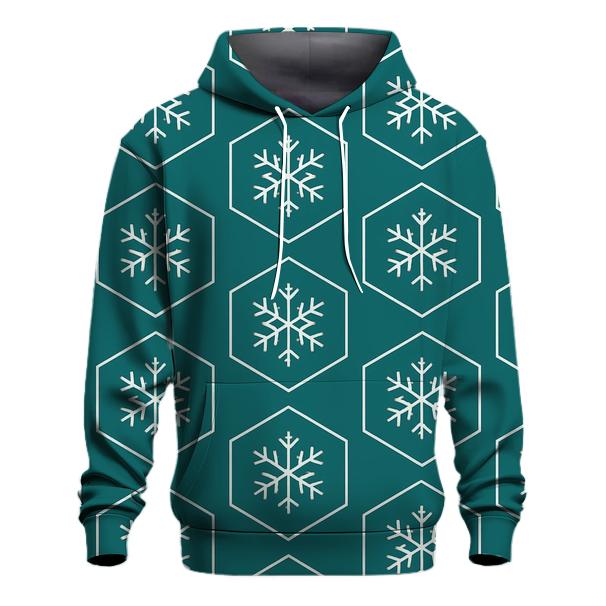 Snowflake Grid hoodie designs