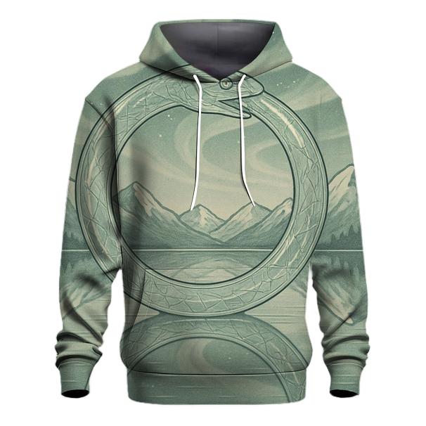 Mirror Lake Ouroboros Reflection hoodies fashion