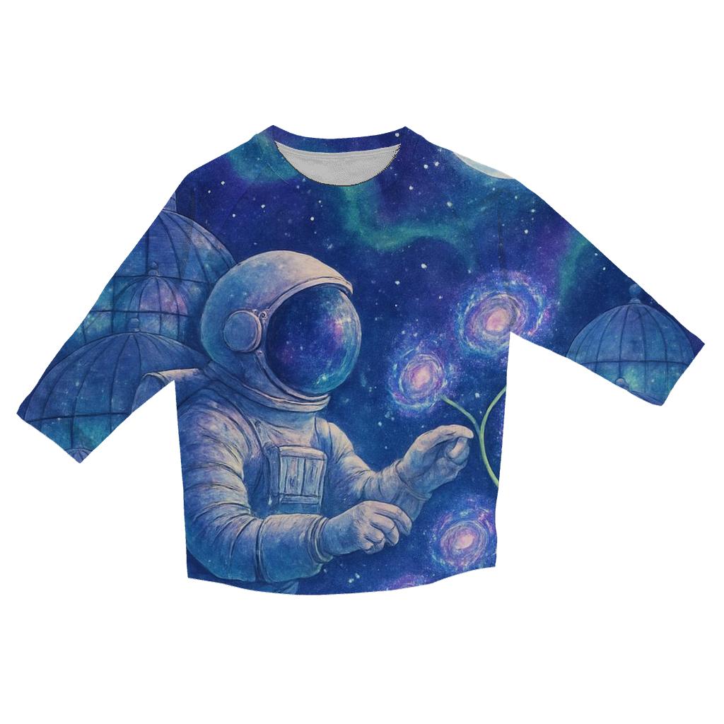 Orbital Garden designer 3/4 sleeve blouses