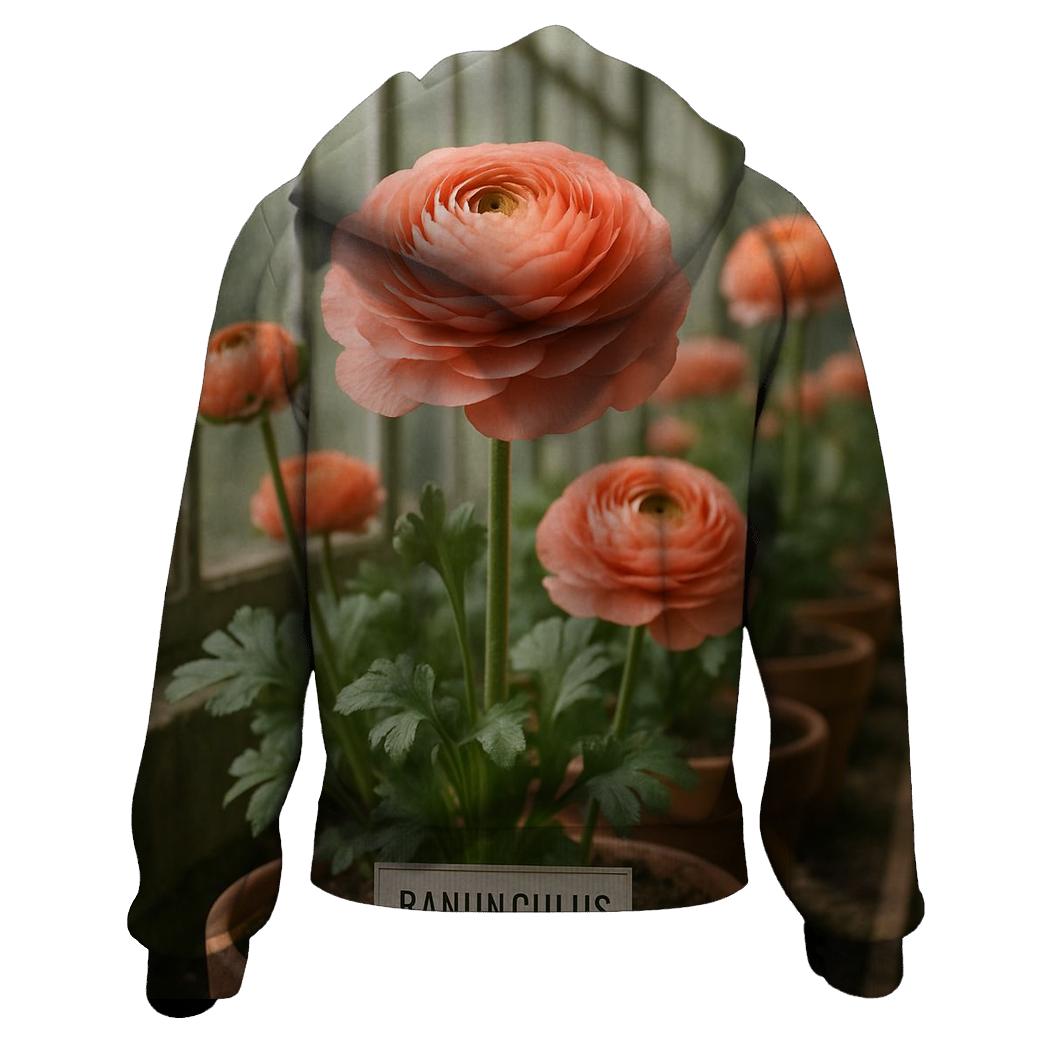 Greenhouse Ranunculus Study hoodies fashion