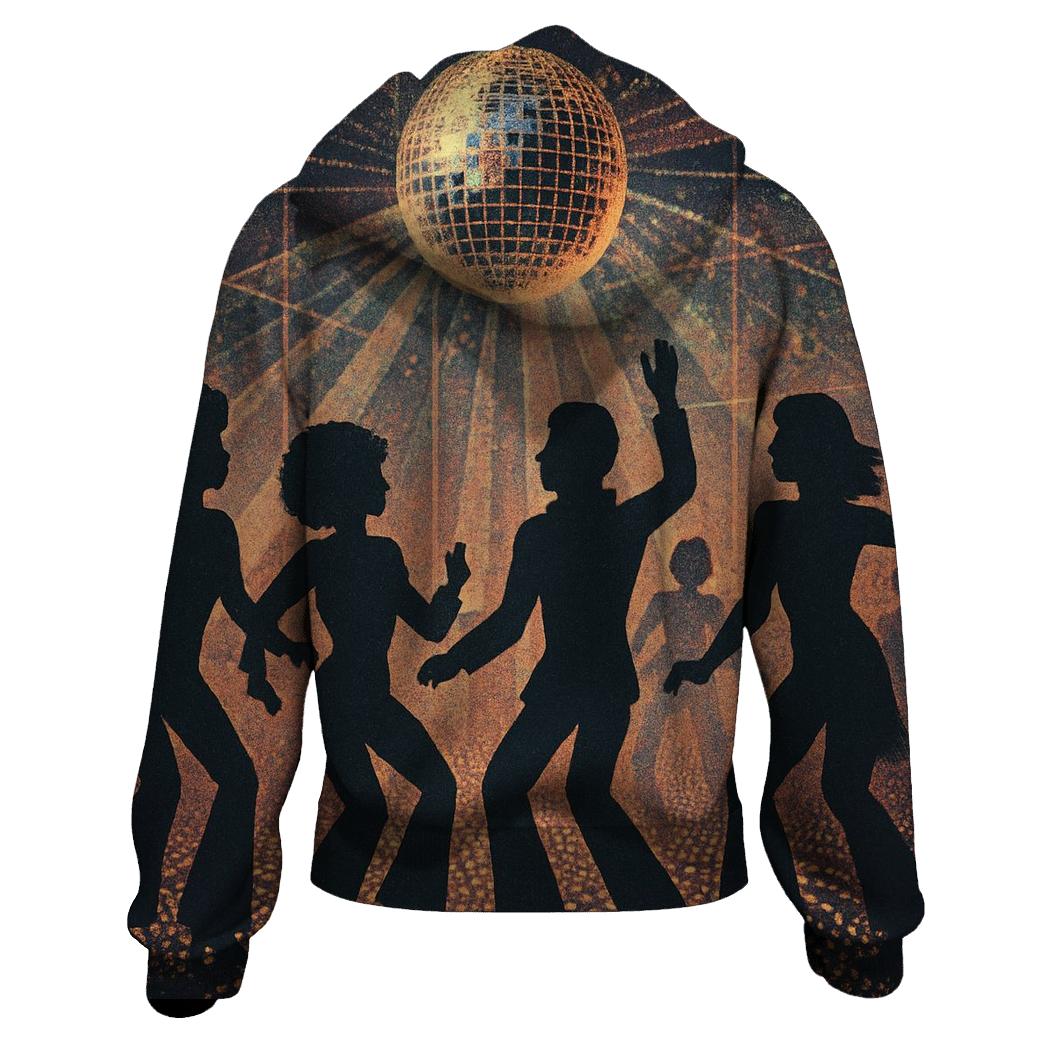 Disco Dot Panorama hoodie styles
