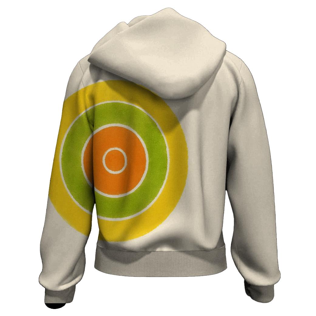 Off Center Citrus Bullseye premium hoodies