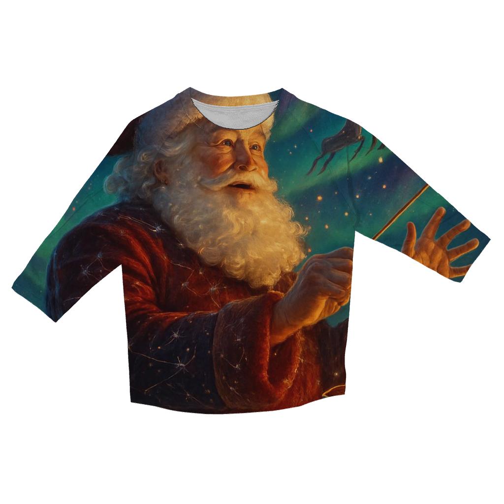 Aurora Sleigh Maestro printed three quarter sleeve shirts
