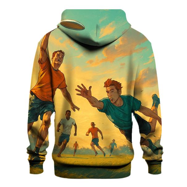 Ultimate Frisbee Sunset Game hoodies fashion