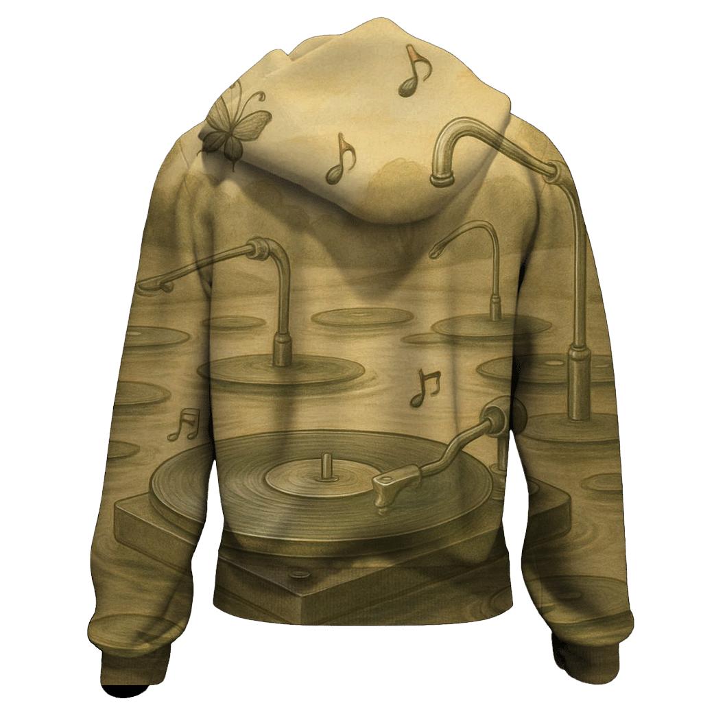 Turntable Garden designer hoodies