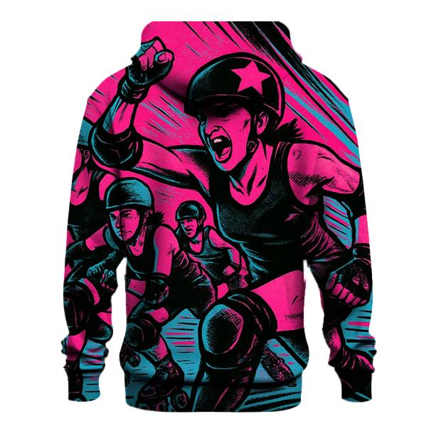 Roller Derby Neon Riot hoodie trends