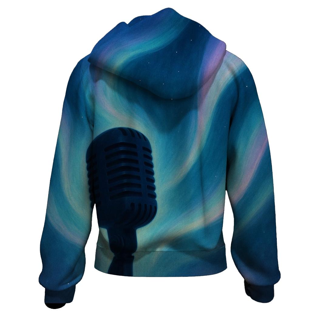 Microphone Aurora heavyweight hoodies