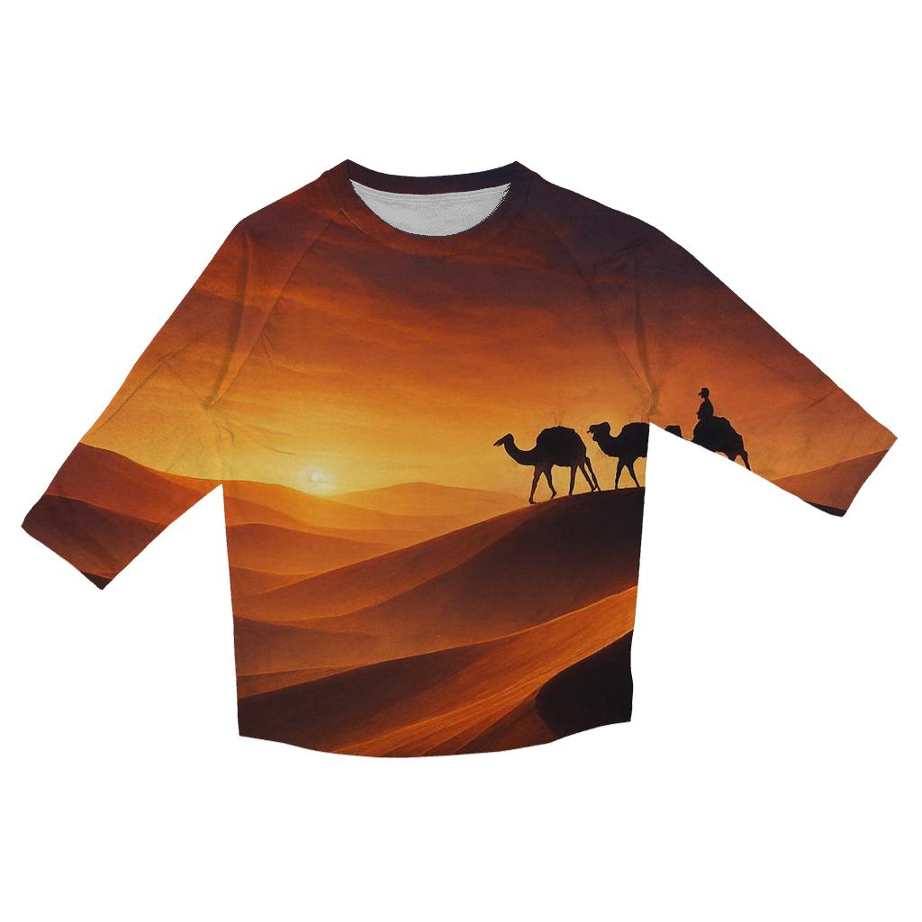 Amber Dune Reverie trendy 3/4 sleeve tops