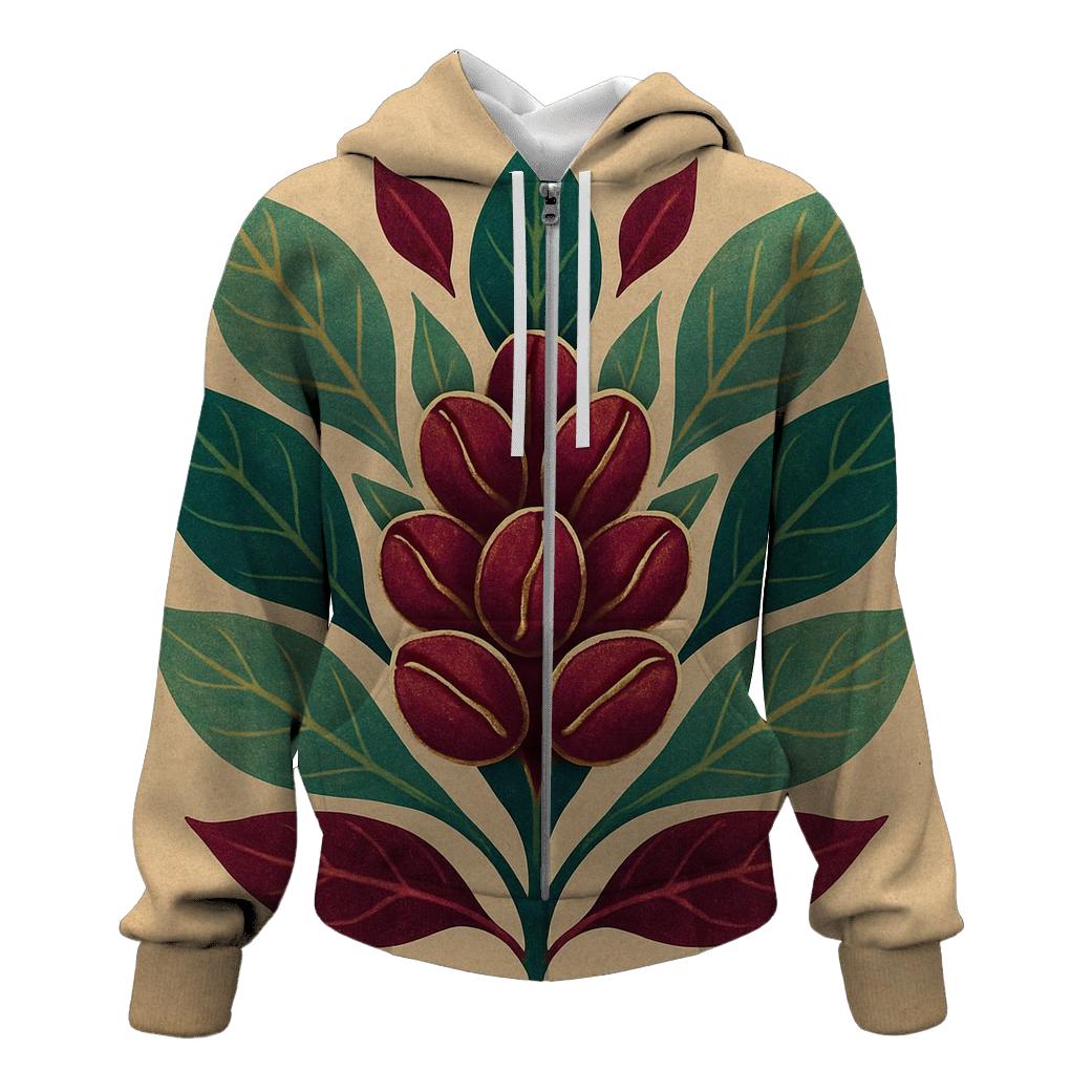 Bean Bloom Crest pullover hoodies
