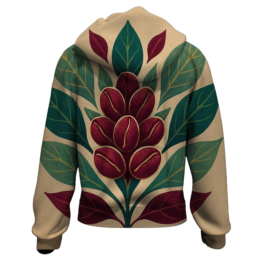 Bean Bloom Crest pullover hoodies