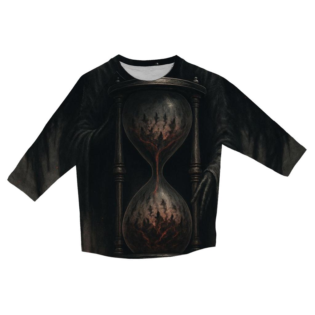 Hourglass Of Souls cotton quarter sleeve shirts