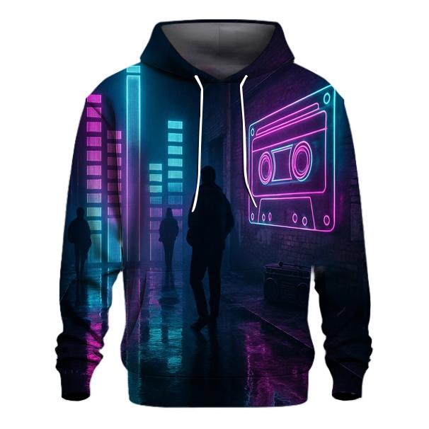 Neon Equalizer Alley pullover hoodies