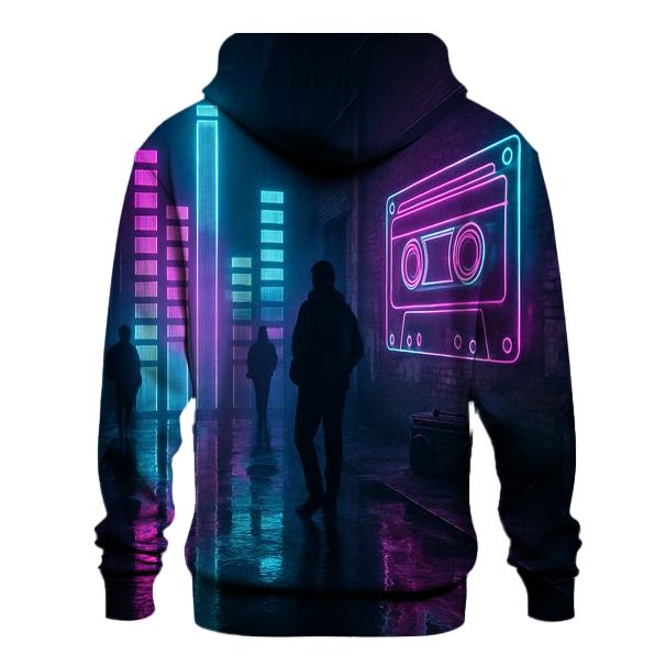 Neon Equalizer Alley pullover hoodies