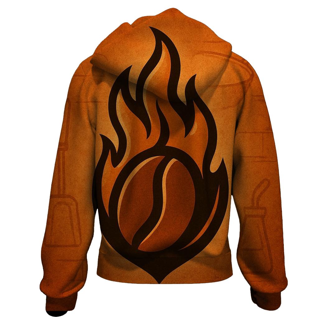 Roast Flame Emblem pullover hoodies