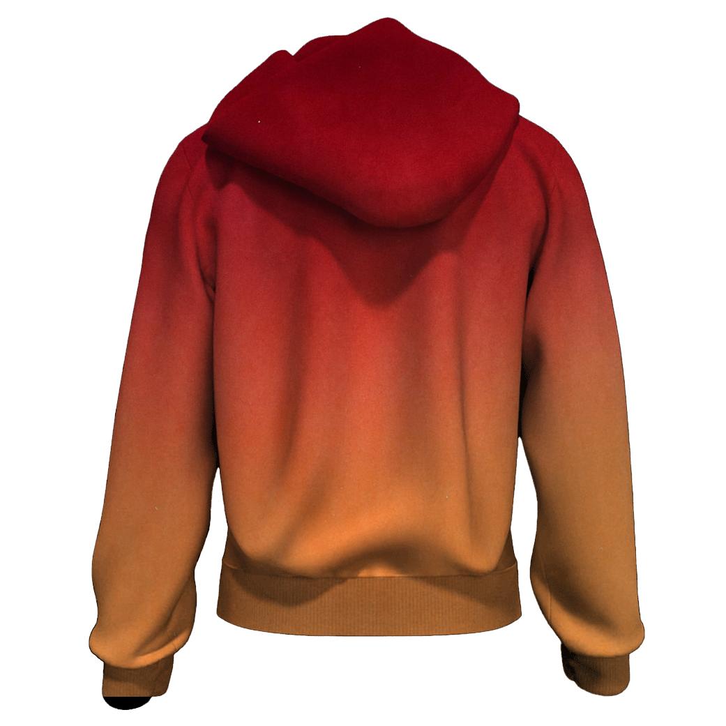 Overdyed Sunset Ombre hoodie styles