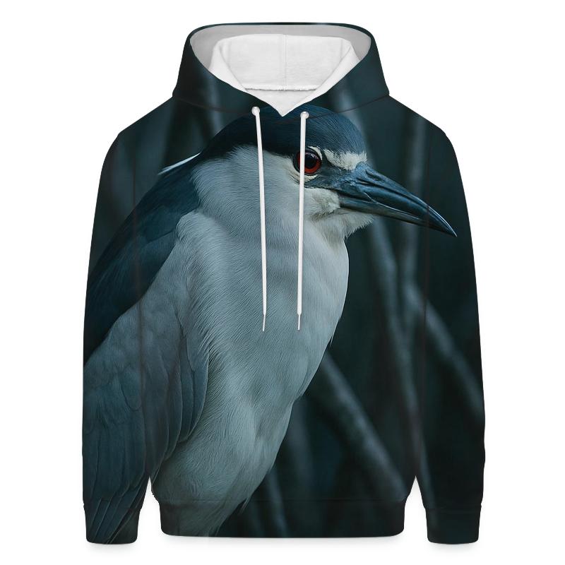 Mangrove Night Heron Stakeout lightweight hoodies
