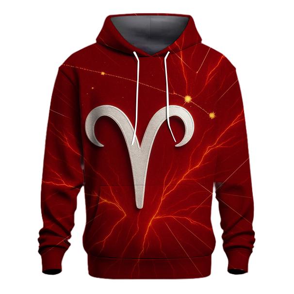 Aries Fire Constellation Map hoodies fashion