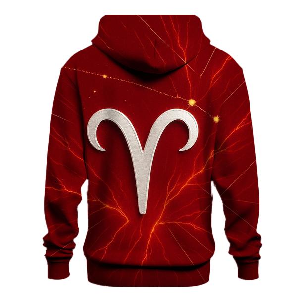 Aries Fire Constellation Map hoodies fashion