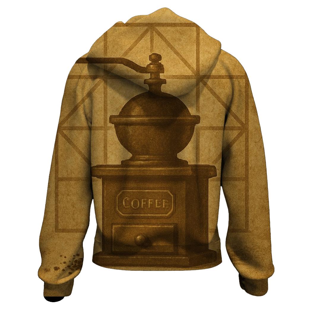 Vintage Mill Geometry pullover hoodies