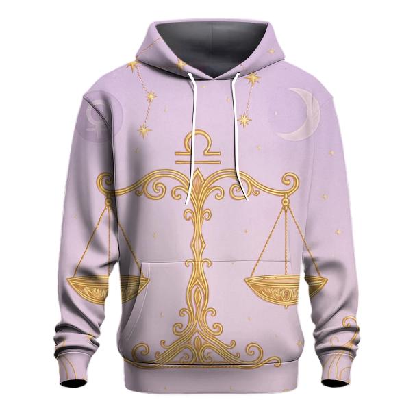 Libra Scales Balance Symbol pullover hoodies