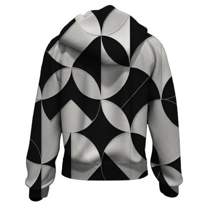 Filter Fold Pattern hoodie styles