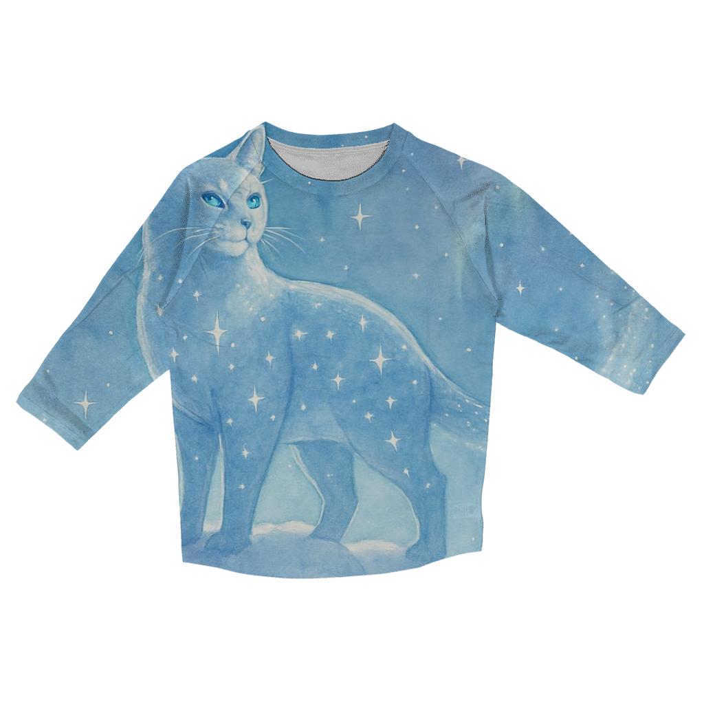 Constellation Guardian Cat casual three quarter sleeve shirts