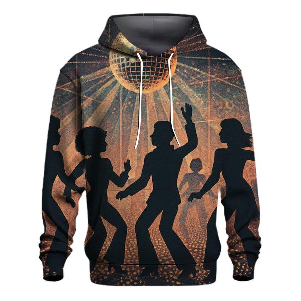 Disco Dot Panorama pullover hoodies