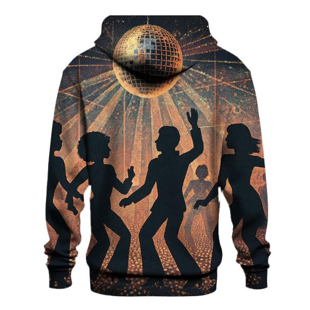 Disco Dot Panorama pullover hoodies