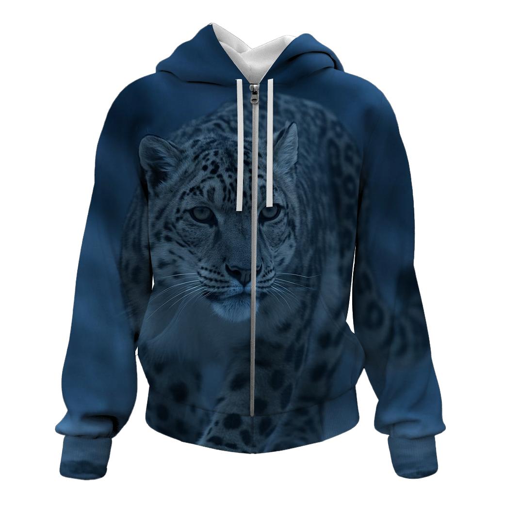 Ridge Ghost Snow Leopard premium hoodies