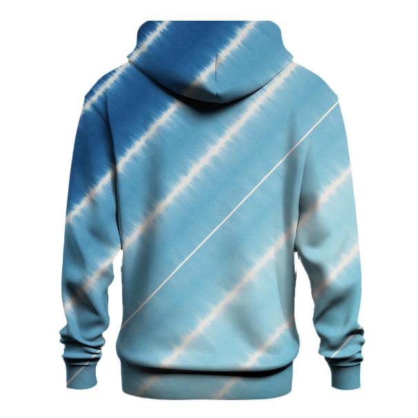 Indigo Arashi Diagonals heavyweight hoodies