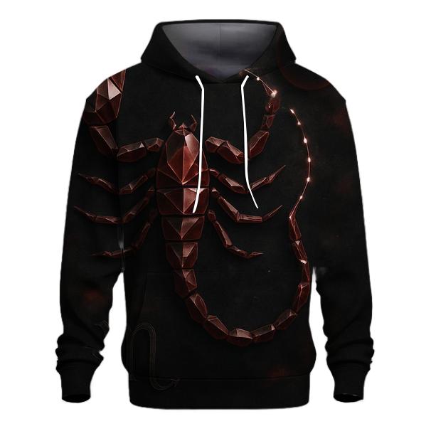 Scorpio Galactic Scorpion Design pullover hoodies