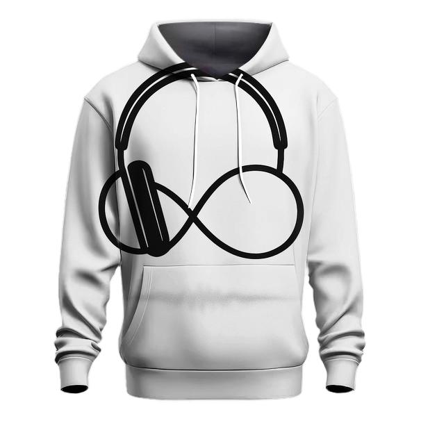 Headphone Loop Minimal pullover hoodies
