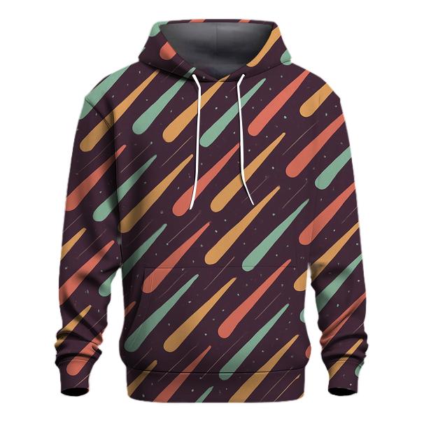 Meteor Curtain Mosaic printed hoodies