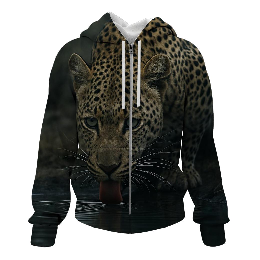 Shade Pool Vigil African Leopard hoodie trends