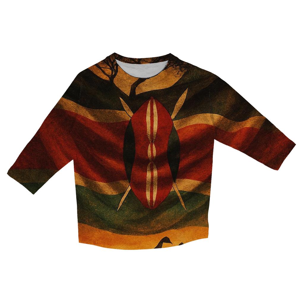 Savannah Thread Kenya stylish quarter sleeve tops