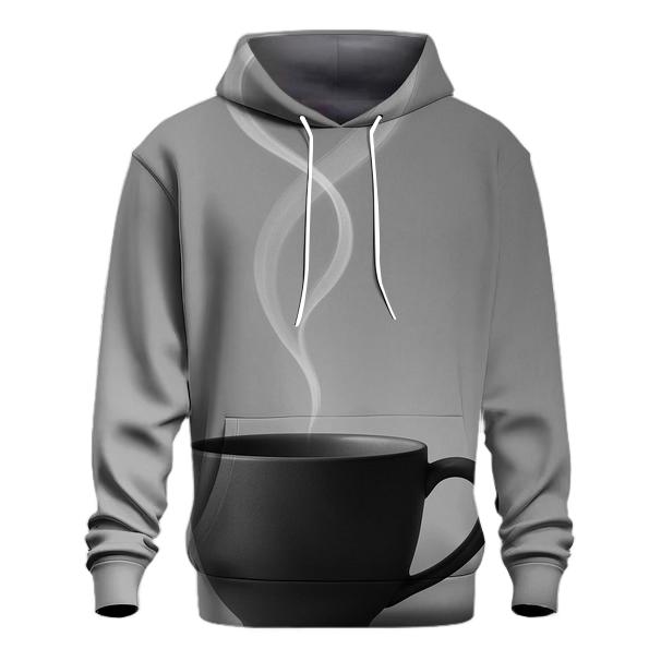 Steam Ribbon Silhouette custom hoodies