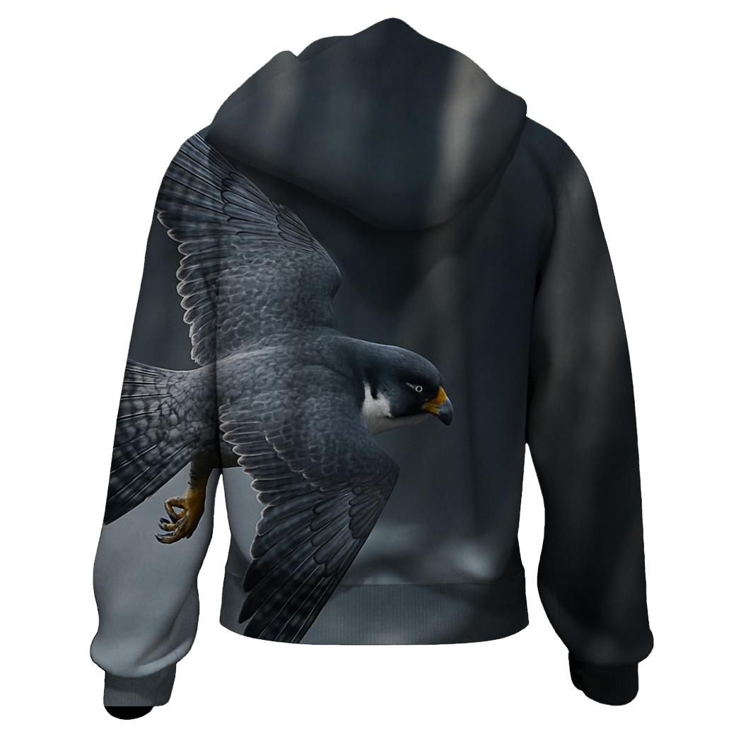 Peregrine Tower Descent printed hoodies