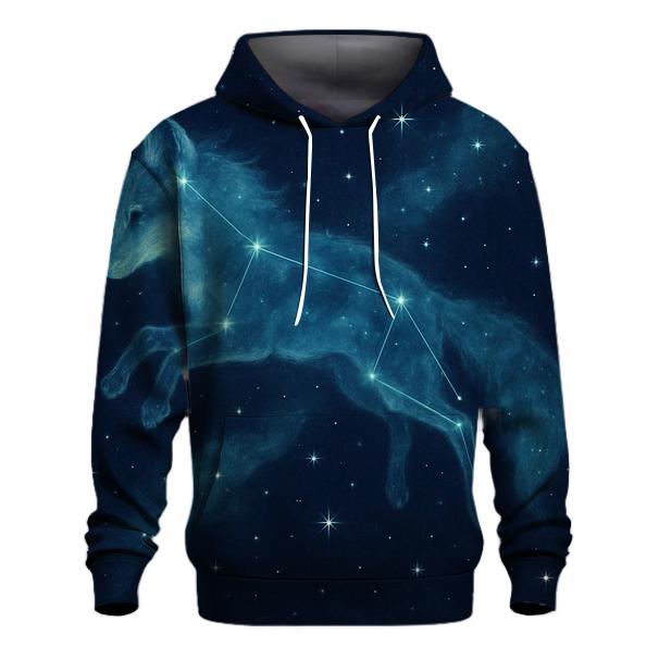 Celestial Fox Constellation hoodie trends