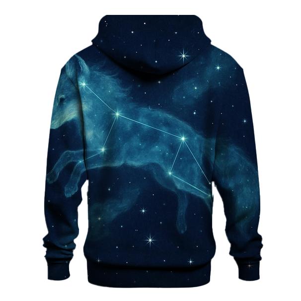 Celestial Fox Constellation hoodie trends