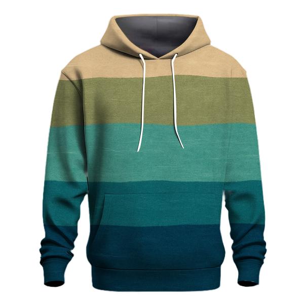 Horizon Stripes Landscape hoodie styles