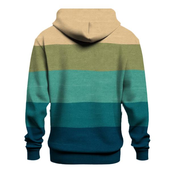 Horizon Stripes Landscape hoodie styles